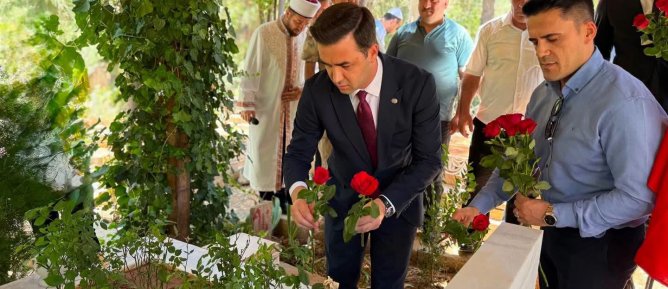 MİDYATTA 15 TEMMUZ ŞEHİTLERİ DUALARLA ANILDI
