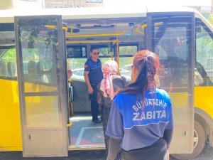 Büyükşehir Belediyesi Zabıta Ekiplerinden Toplu Taşıma Araçlarında Klima Denetimi