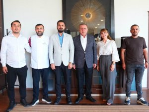 NUSTOD Yönetiminden Belediye Başkanı Veysi Şahin’e Ziyaret