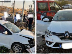 MİDYAT-BATMAN YOLUNDA TRAFİK KAZASI: 3 YARALI