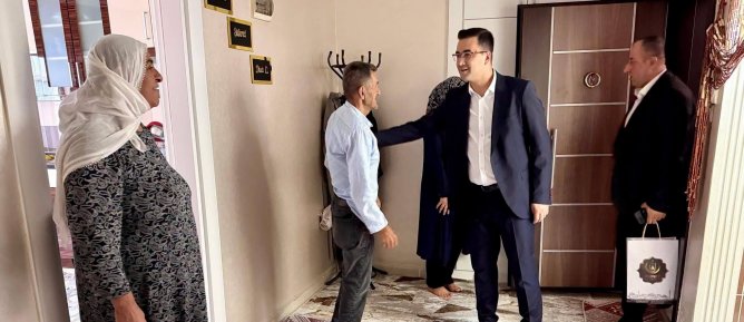 KAYMAKAM MEHMET KAYA’DAN HANE ZİYARETLERİ