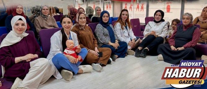 MİDYAT DEVLET HASTANESİ’NDE ANNE ADAYLARINA YÖNELİK EĞİTİM DÜZENLENDİ