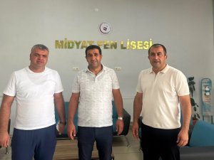 Midyat Eğitim Bir-Sen’den Yeni Görevlendirilen Okul Yöneticilerine Hayırlı Olsun Ziyareti