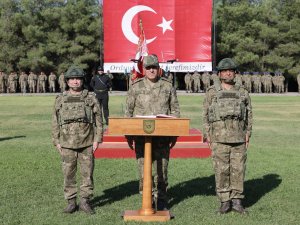 70’inci Mekanize Piyade Tugay Komutanlığında Komuta ve Sancak Devir Teslim Töreni Gerçekleştirildi