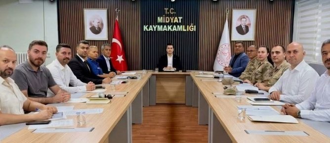 MİDYAT’TA OKUL GÜVENLİĞİ MASAYA YATIRILDI