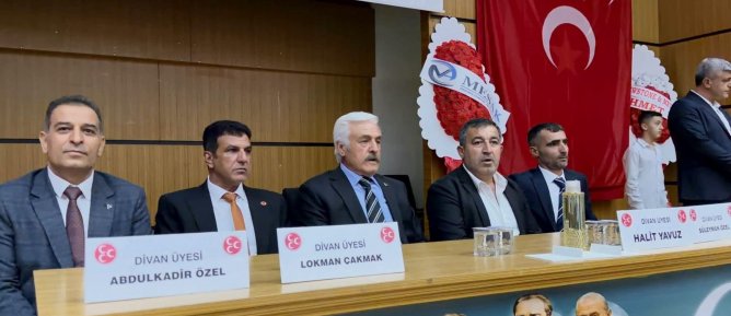 MİDYAT’TA MHP 2. OLAĞAN KONGRESİ GERÇEKLEŞTİRİLDİ!