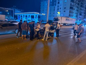Mardin’de otomobil ile motosiklet çarpıştı: 1 yaralı