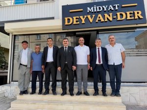 Eğitim Yöneticilerinden Midyat Deyvan-Der’e Ziyaret