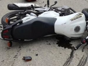 Midyat’ta Motosiklet Kazası: 1 Yaralı