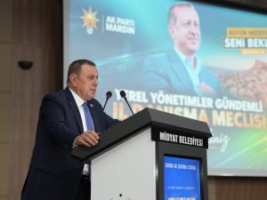 AK PARTİ MİDYATTA DANIŞMA MECLİSİ TOPLANTISI COŞKUYLA GERÇEKLEŞTİRİLDİ