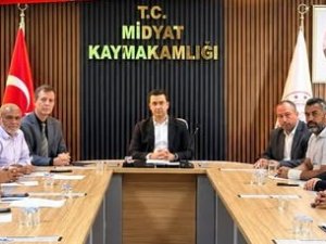 MİDYAT’TA SYDV TOPLANTISI GERÇEKLEŞTİRİLDİ