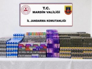 MARDİN’DE KAÇAK TÜTÜN VE SİGARA OPERASYONU