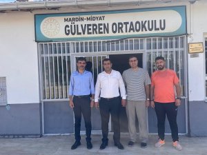 HÜSEYİN YÜCEL’DEN YENİ OKUL YÖNETİCİLERİNE HAYIRLI OLSUN ZİYARETİ