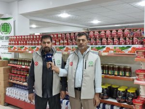 Şanlıurfada yüzlerce ihtiyaç sahibi aileye gıda desteği