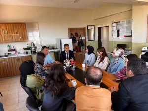 ŞUBE MÜDÜRÜ FARUK TERCAN’DAN TOPTEPE OKULLARINA ZİYARET