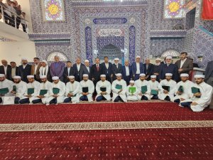 Şırnakta eğitimlerini tamamlayan 15 hafız için icazet merasimi düzenlendi