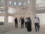 Sason Merkez Camii inşaatında inceleme