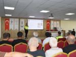 Batmanda okul servis şoförlerine trafik eğitimi