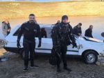 Batman’da baraj gölüne gömülen araç 3 gün sonra bulundu