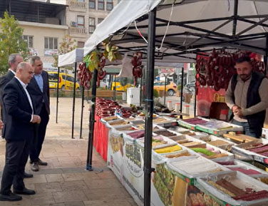 Ömerli ilçesinde Yöresel Ürünler Fuarı Açıldı 