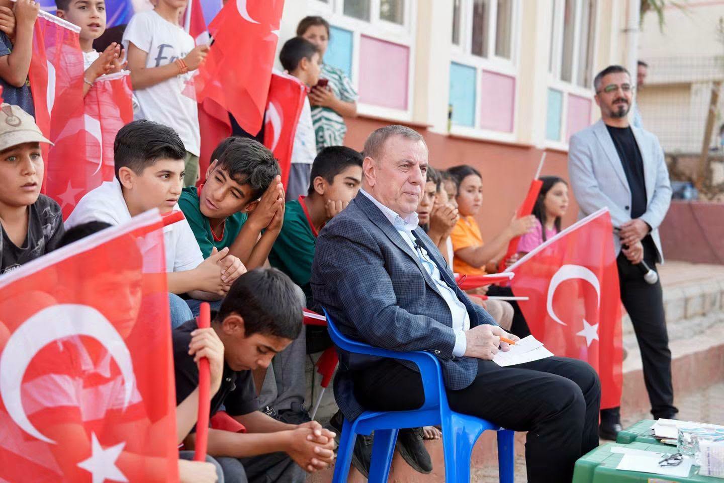 BAŞKAN ŞAHİN, ORTACA’DA KARŞILANDI